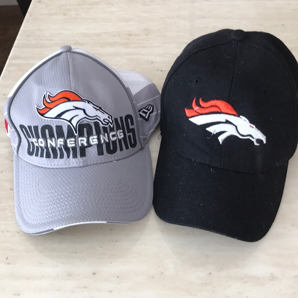 Denver Broncos hats